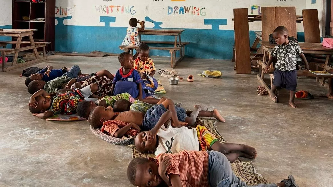 Claudia Albertos está viviendo una auténtica experiencia vital en Ghana.