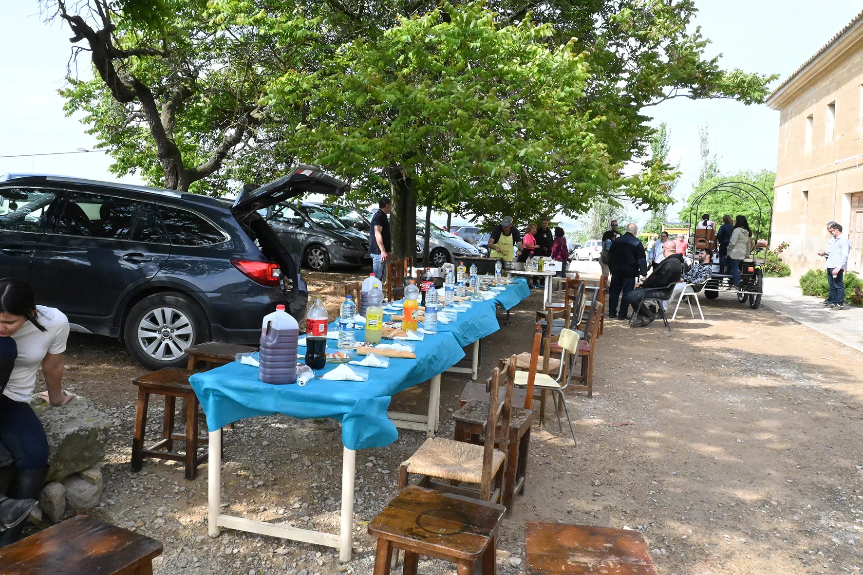 Club Hípica de Salas en el Santuario de Loreto. Foto Carlos Jalle