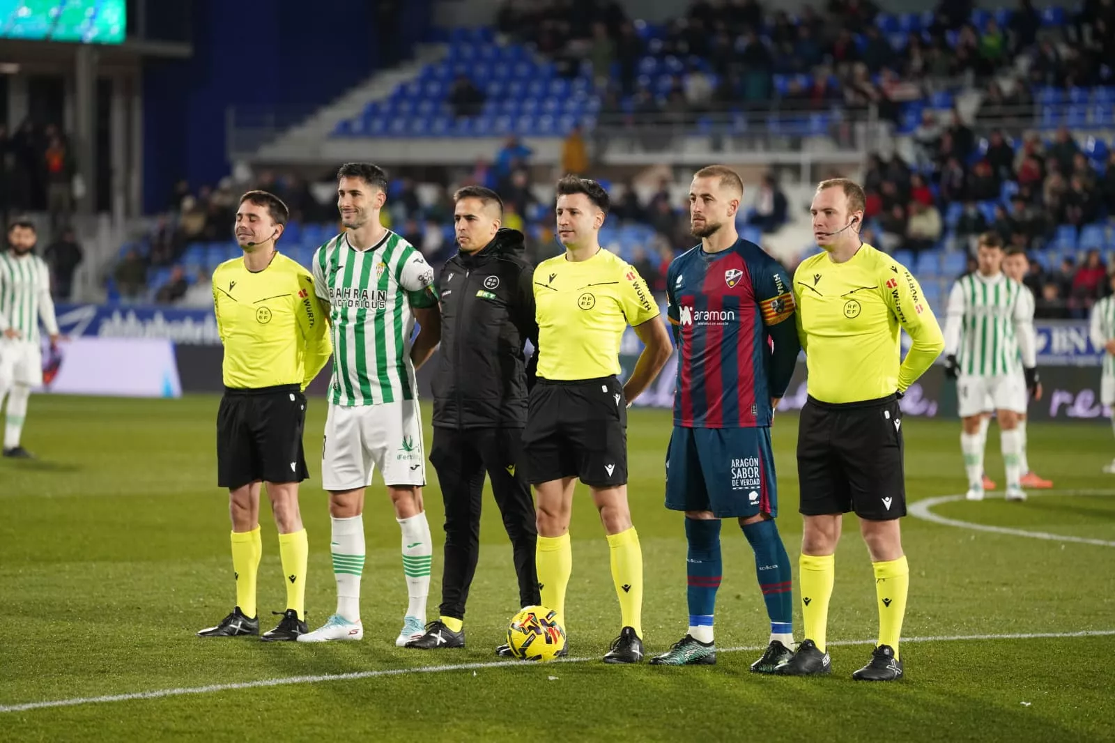 Germán Cid Camacho, en el Huesca-Córdoba de diciembre en El Alcoraz. Foto Laliga