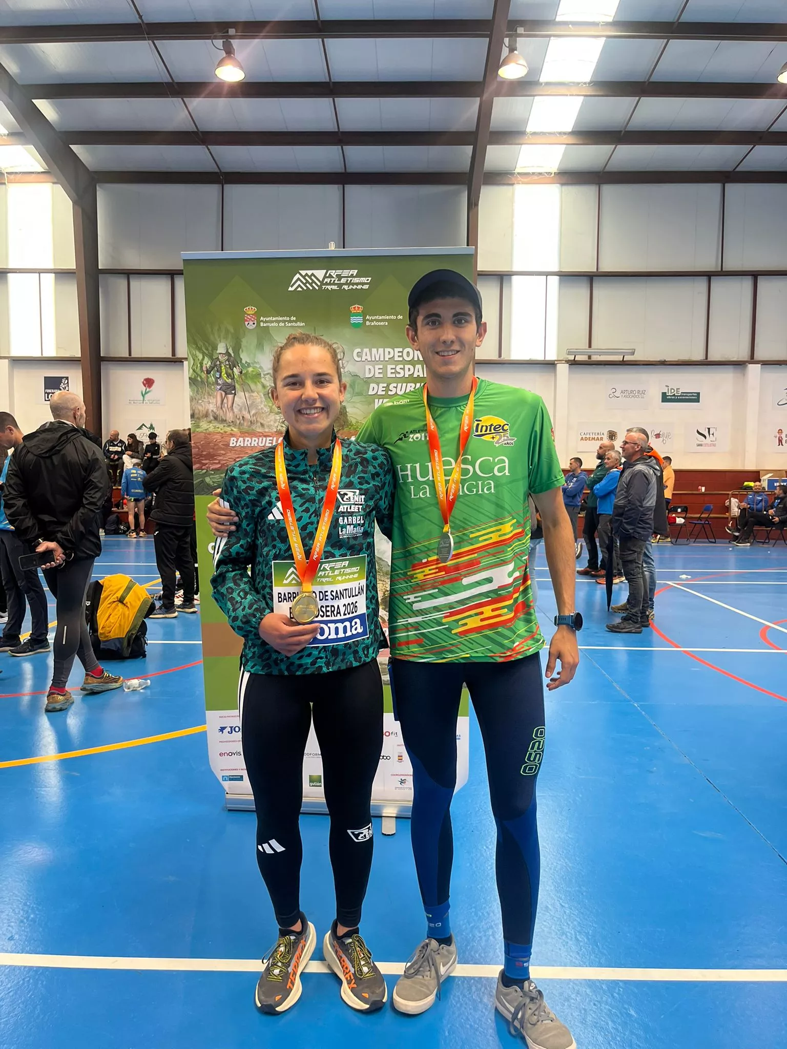 Carrodilla Cabestre y Rodrigo Azabal, campeona y subcampeón de España Sub-23.