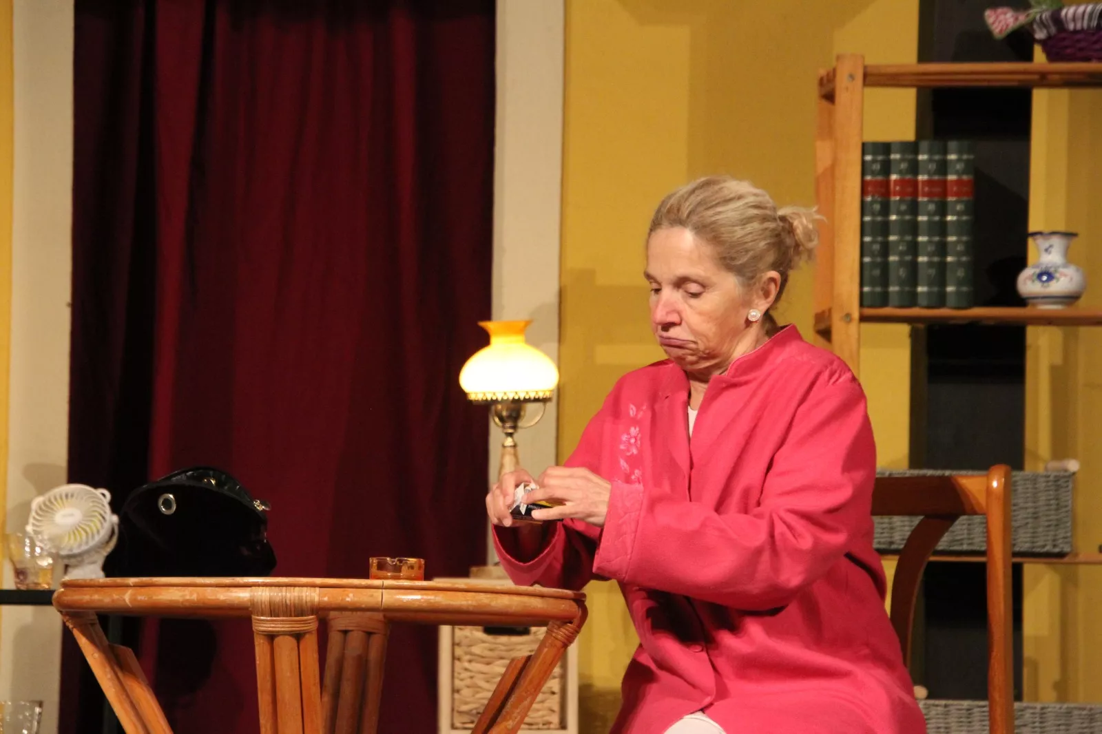 "Tela Marinera"  en el Corral de Comedias de Robres con "El inconveniente". Foto Carlos Neofato