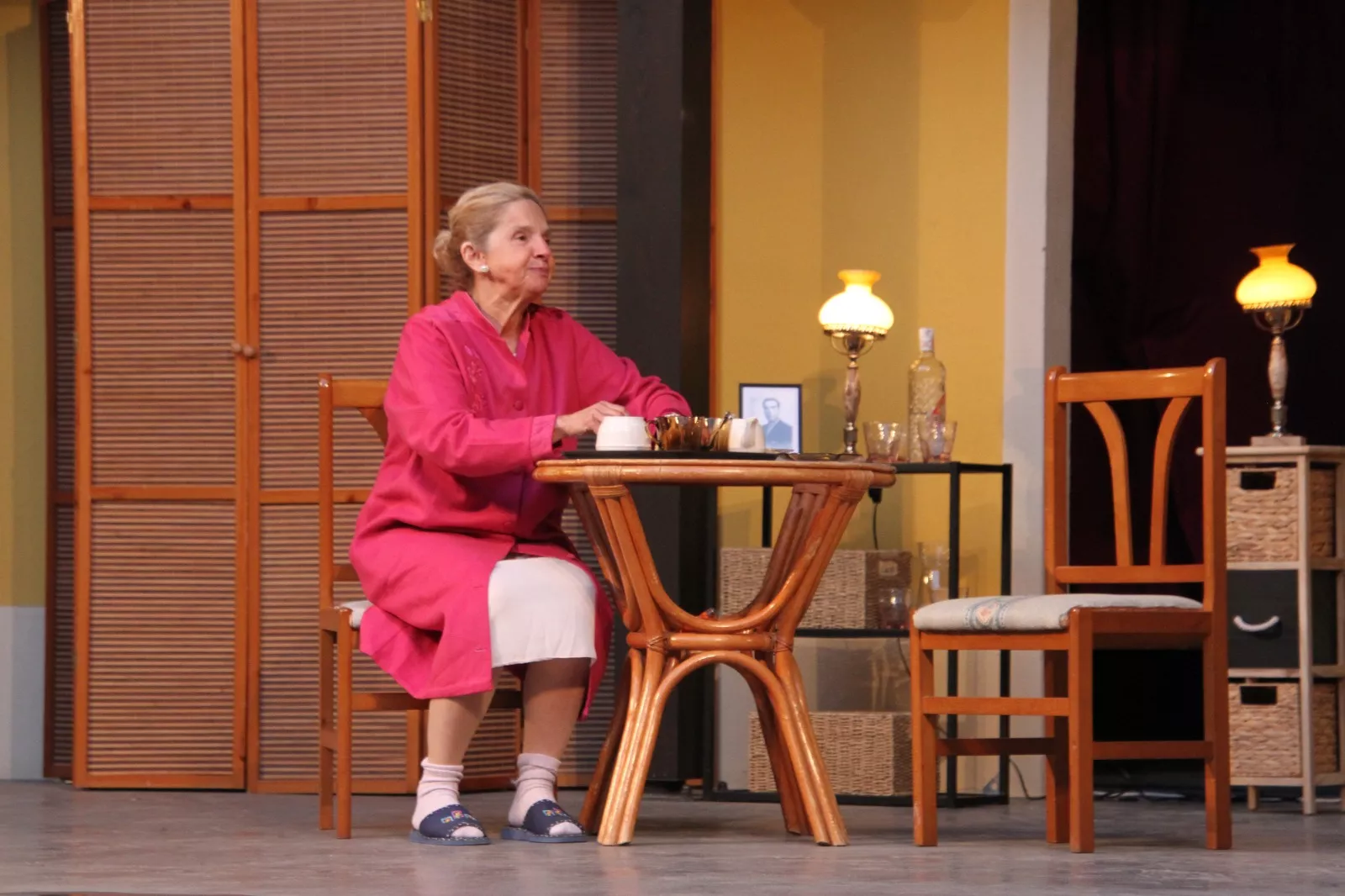 "Tela Marinera"  en el Corral de Comedias de Robres con "El inconveniente". Foto Carlos Neofato