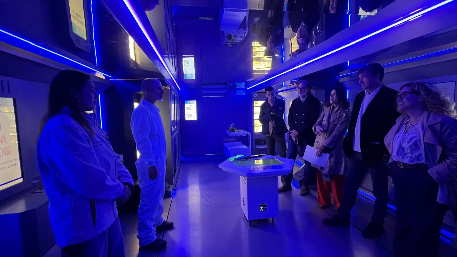 "Escape room" financiero de la ruta Finexit en el CPIFP Pirámide de Huesca. Foto Mercedes Manterola
