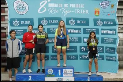 Adriana Ferrer, en lo más alto del podio