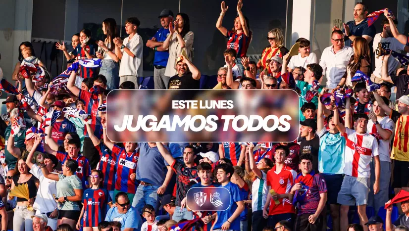 "Este lunes jugamos todos": la arenga del Huesca para la final ante la Real Sociedad B