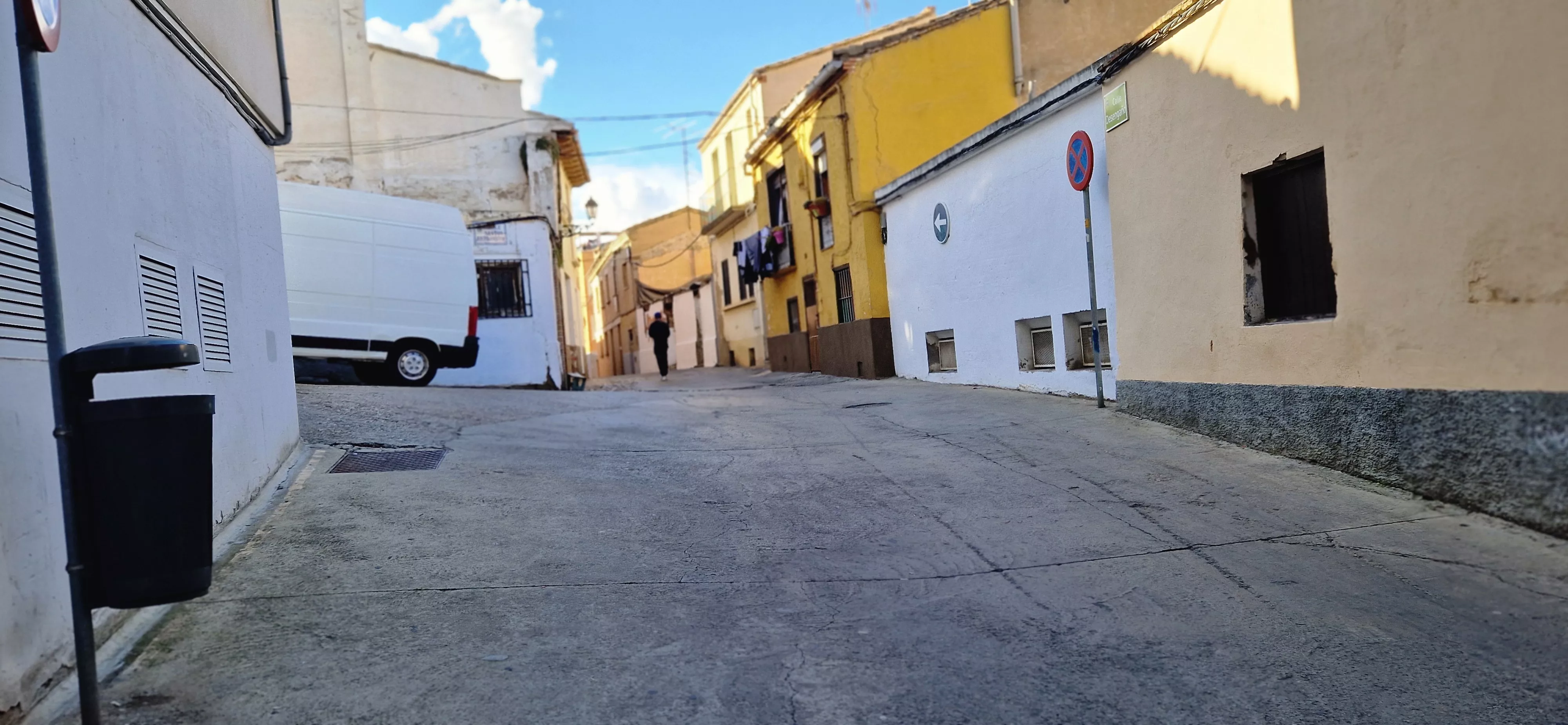 Imagen de la calle Desengaño de Huesca. Foto Myriam Martínez