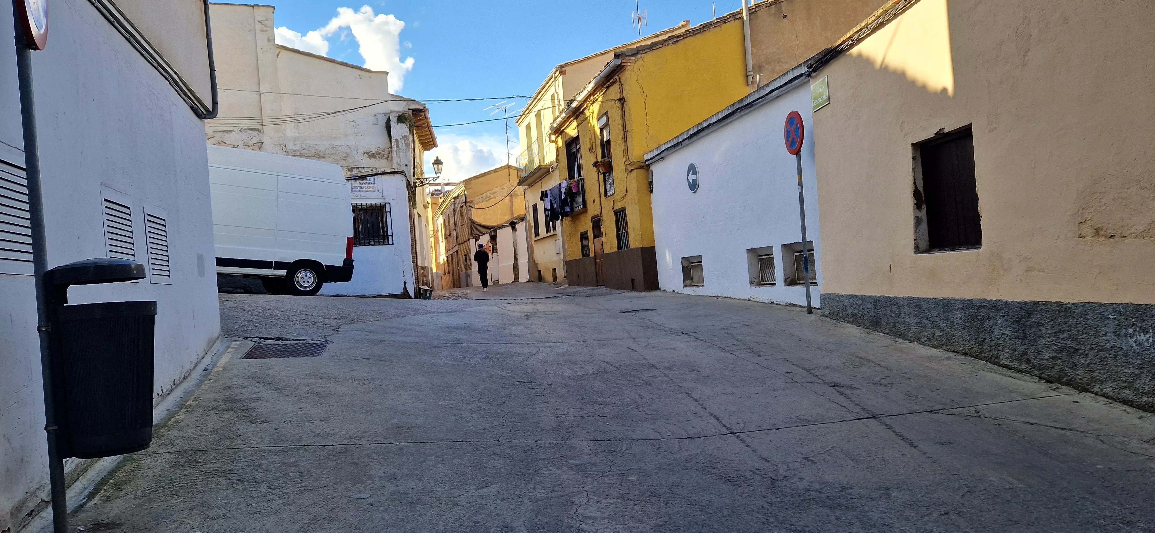 Imagen de la calle Desengaño de Huesca. Foto Myriam Martínez
