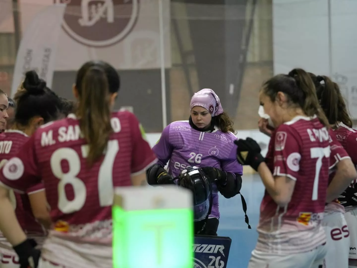 Esneca Fraga afronta la semifinal de la Champions con ambición
