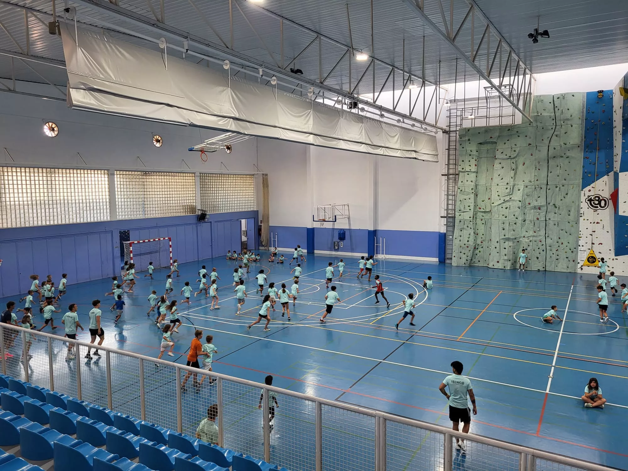 Campus deportivo en Binéfar.