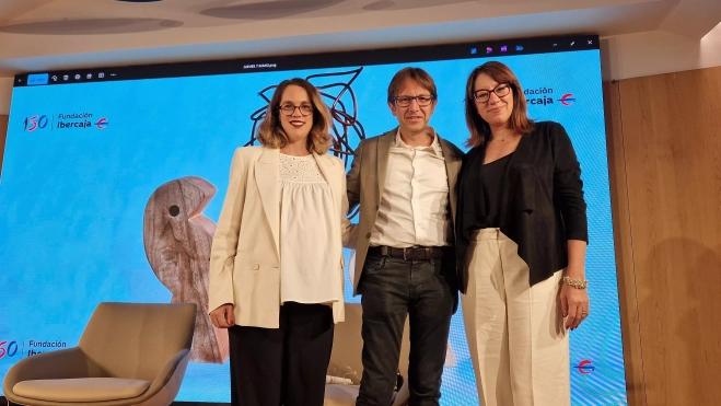 Nuria Núñez,Javier Olivera y Jara Acín. Foto Myriam Martínez