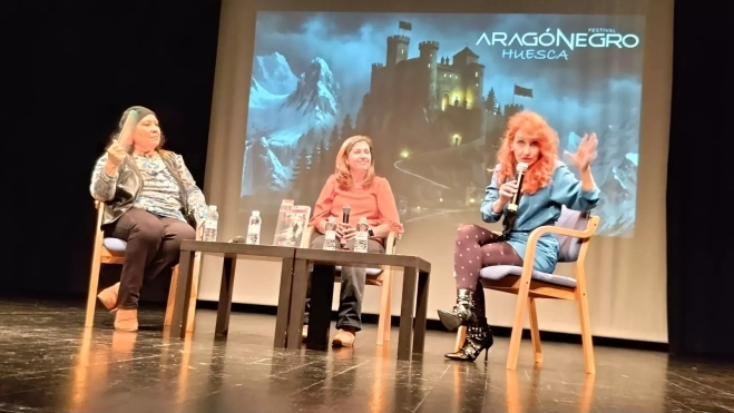 Angélica Morales, Camino Díaz e Inés Plana