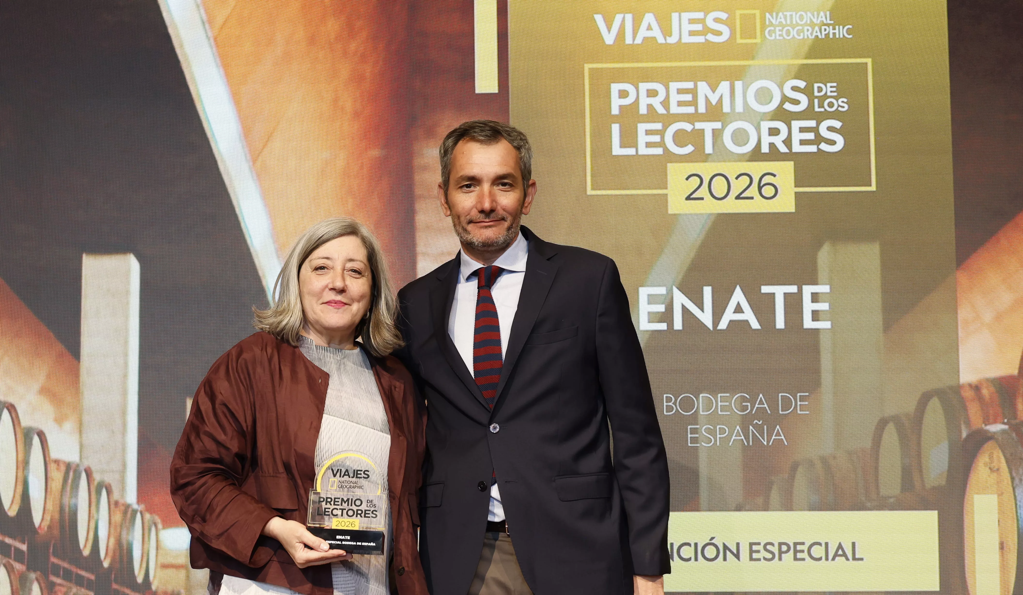 Ana Gállego, directora de Marketing de Enate, recibe la mención