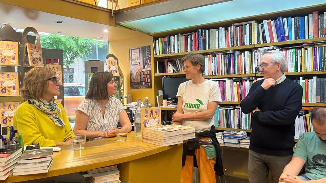 Presentación de 'Nosotras somos semilla' en la Anónima. Foto Mercedes Manterola