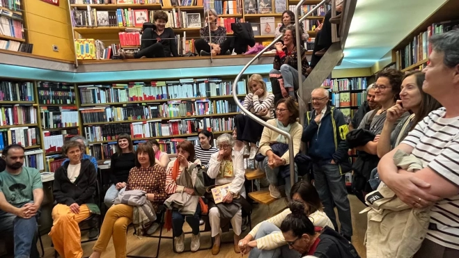 Numeroso público ha participado en la presentación. Foto Mercedes Manterola
