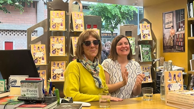Pilar Torres y Lucía López Marcos. Foto Mercedes Manterola