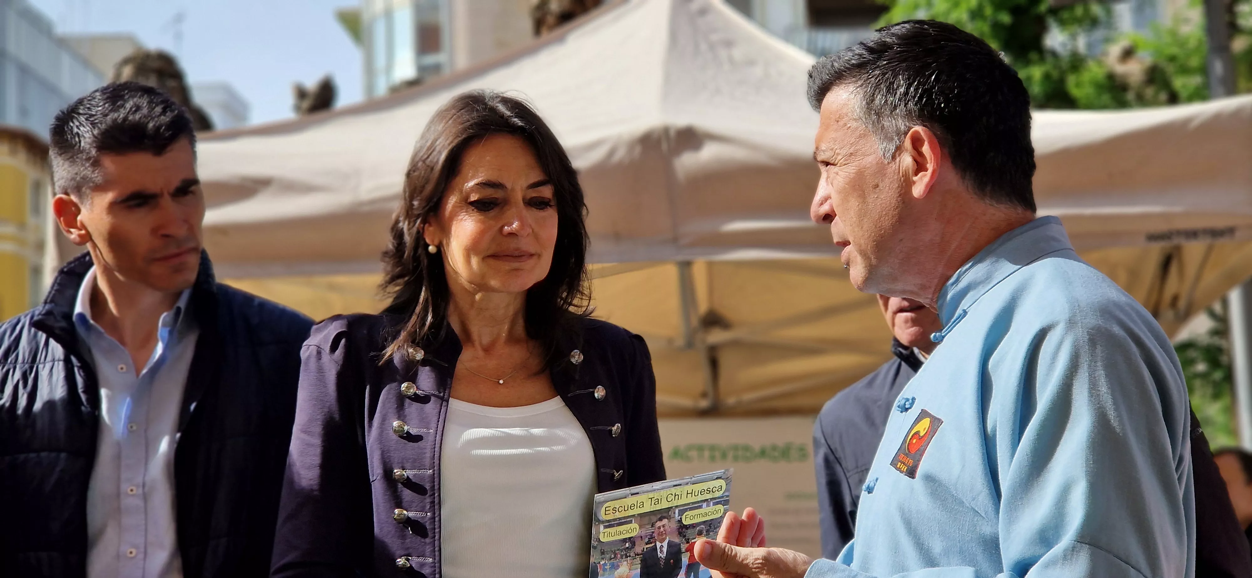  V Feria de entidades de la salud de Huesca organizada por Cruz Roja. Foto Myriam Martínez