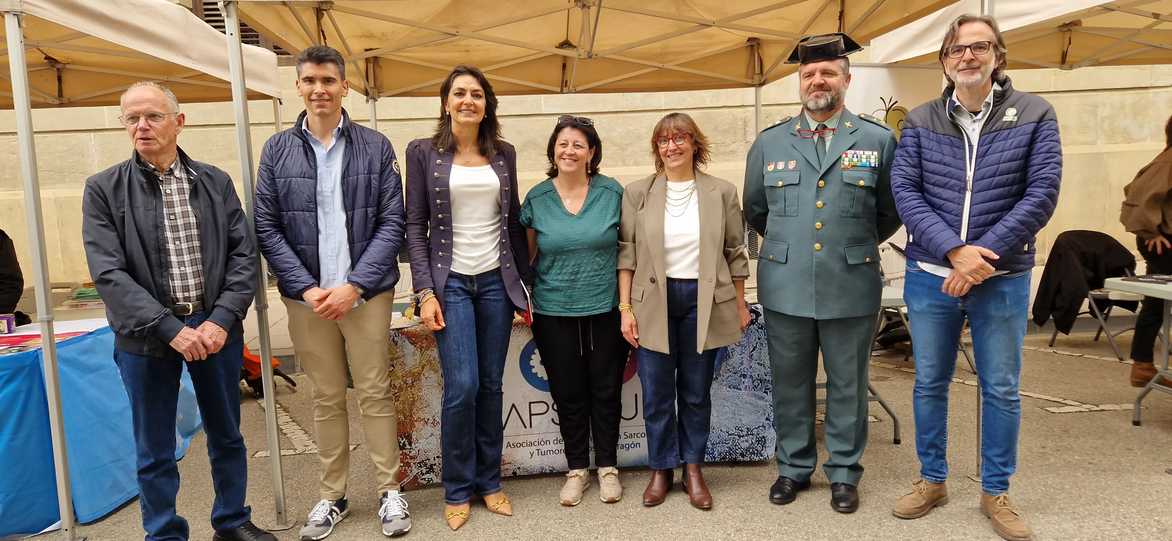  V Feria de entidades de la salud de Huesca organizada por Cruz Roja. Foto Myriam Martínez