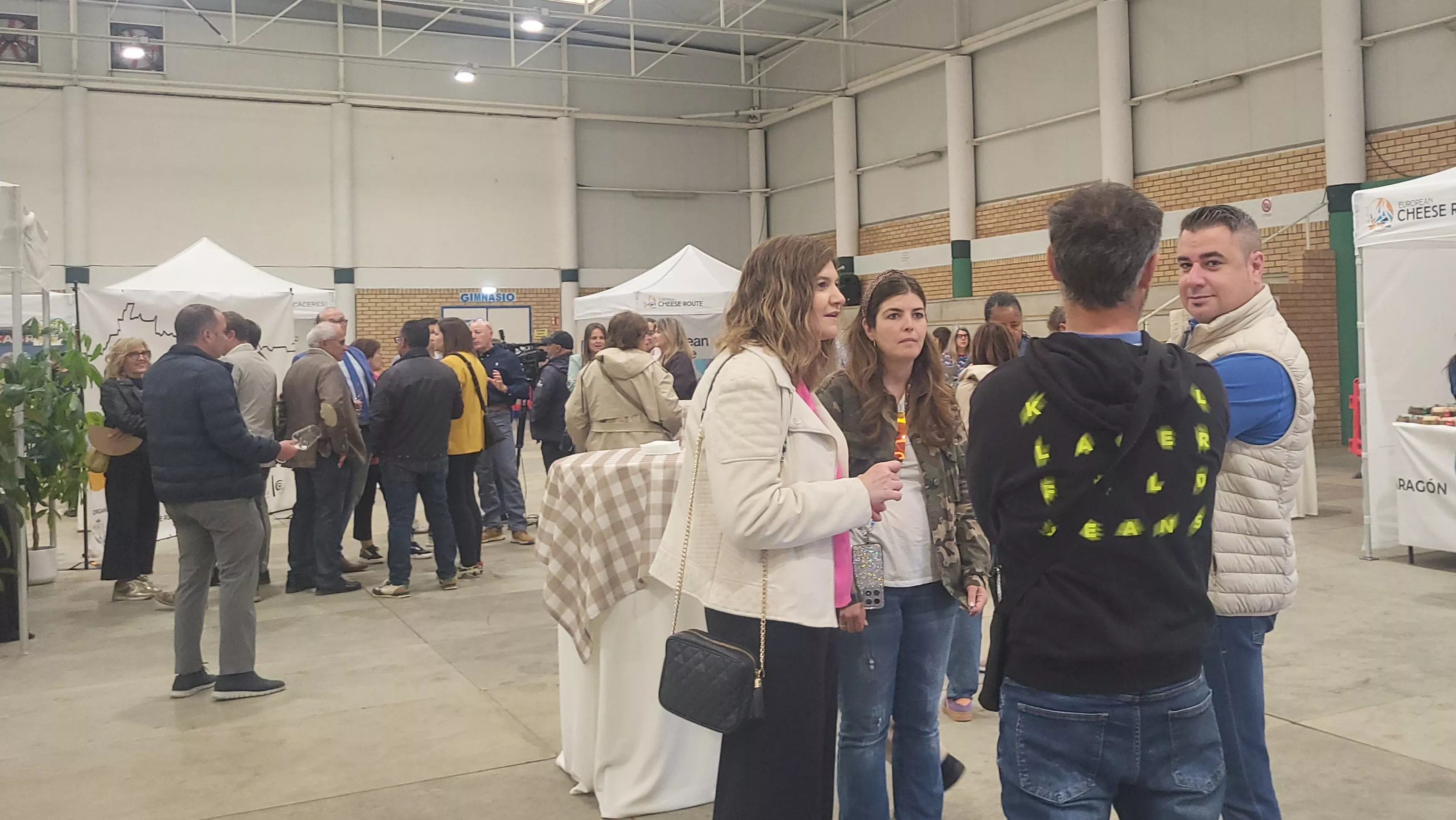 I Feria del Queso de Almudévar. Foto Mercedes Manterola