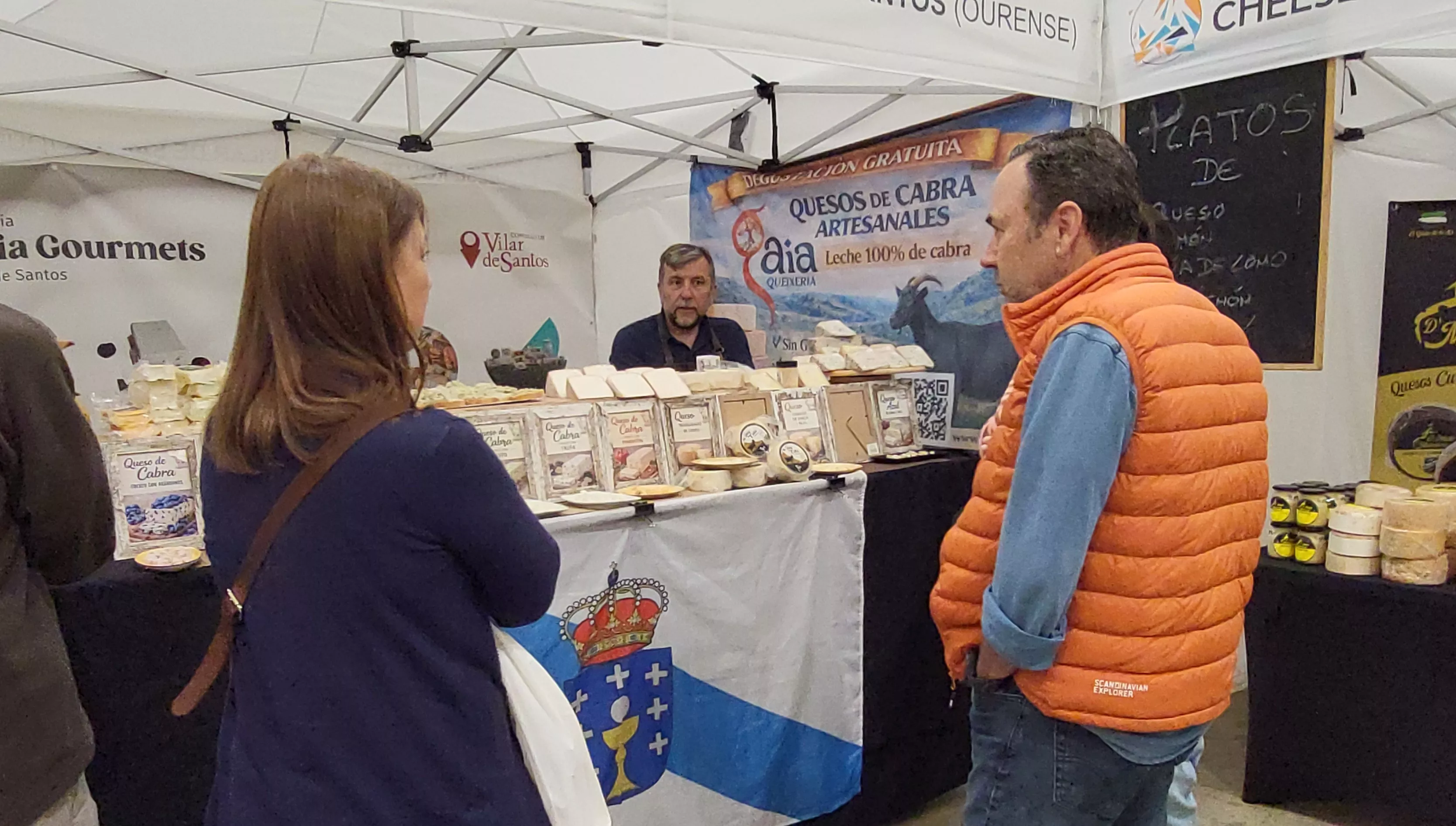 I Feria del Queso de Almudévar. Foto Mercedes Manterola
