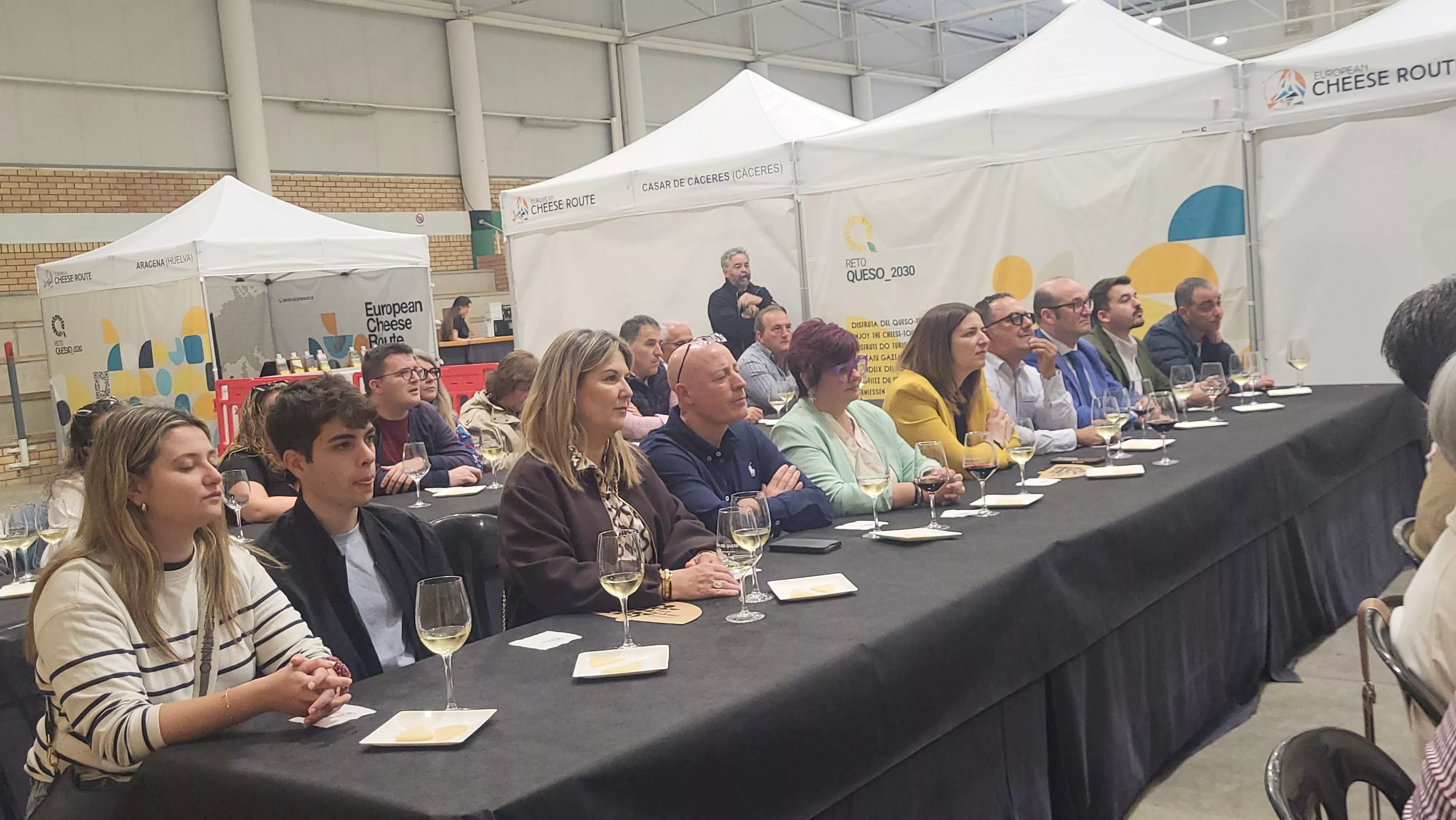 I Feria del Queso de Almudévar. Foto Mercedes Manterola