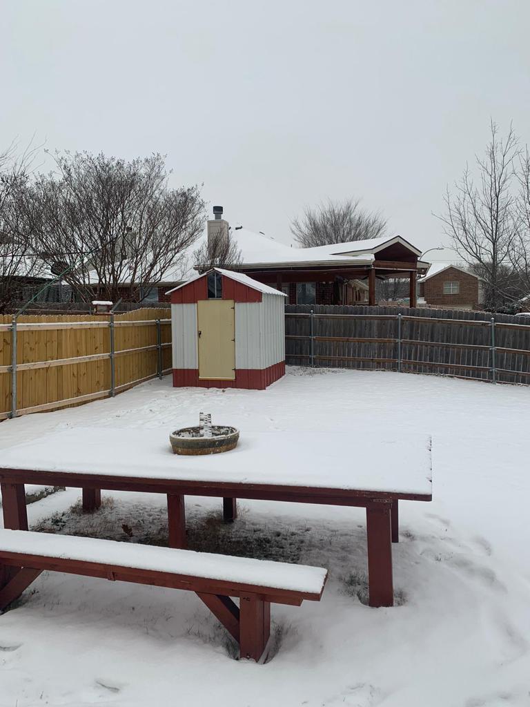 Al menos dos veces al año, la nieve y el frío paralizan la vida en Texas.