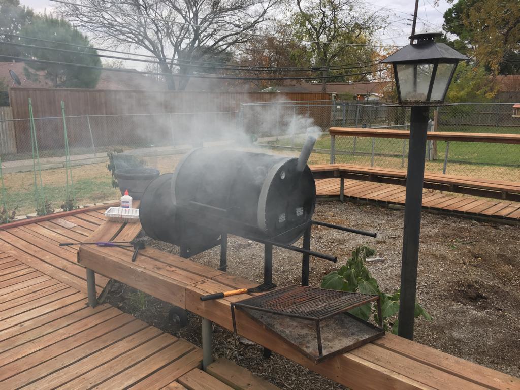 Y cuando se retira la nieve, vuelven las barbacoas.