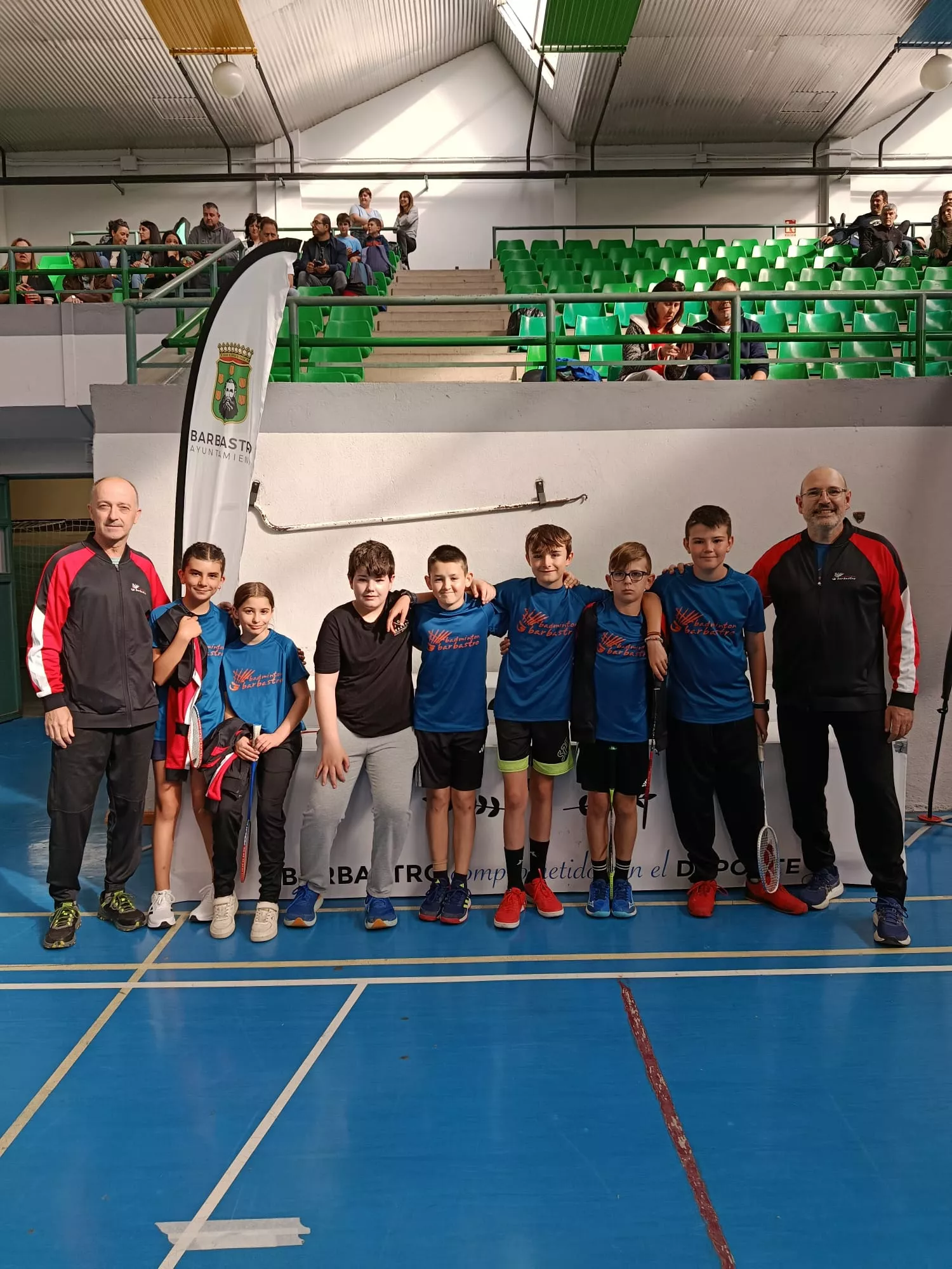 Campeonato de Aragón Escolar por equipos de badminton. CB Barbastro