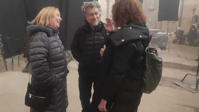 Visita de la concejala Rosa Gerbás al rodaje Visita de la concejala Rosa Gerbás al rodaje