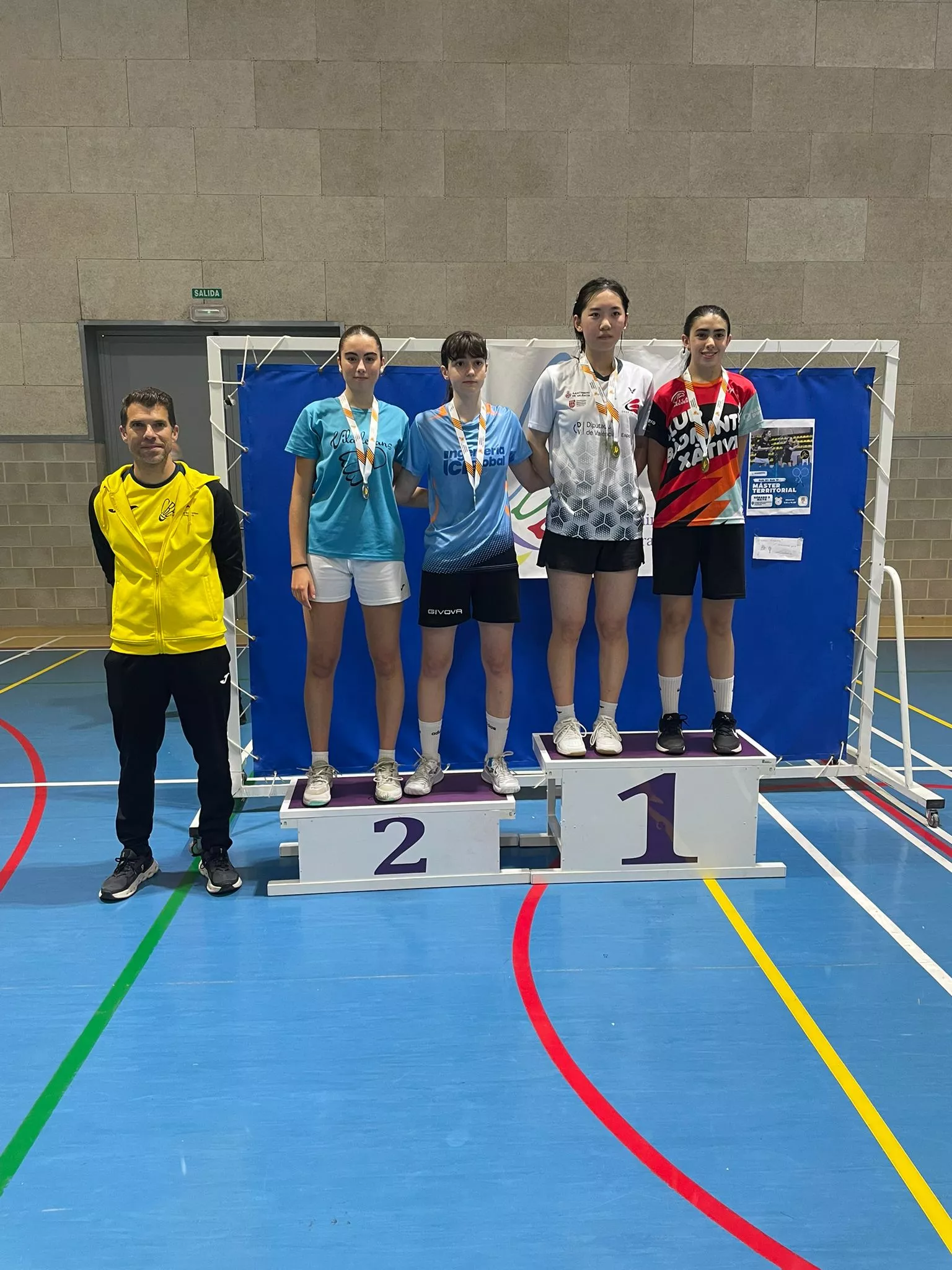 Nerea Marco, plata en dobles femeninos en Enguera