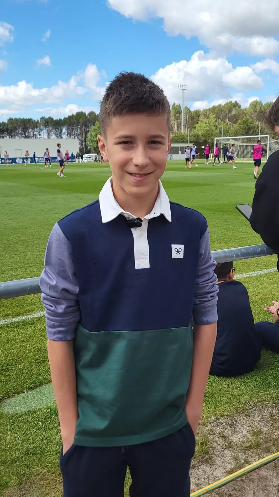 Entrenamiento a puerta abierta del Huesca ante el partido frente a la Real