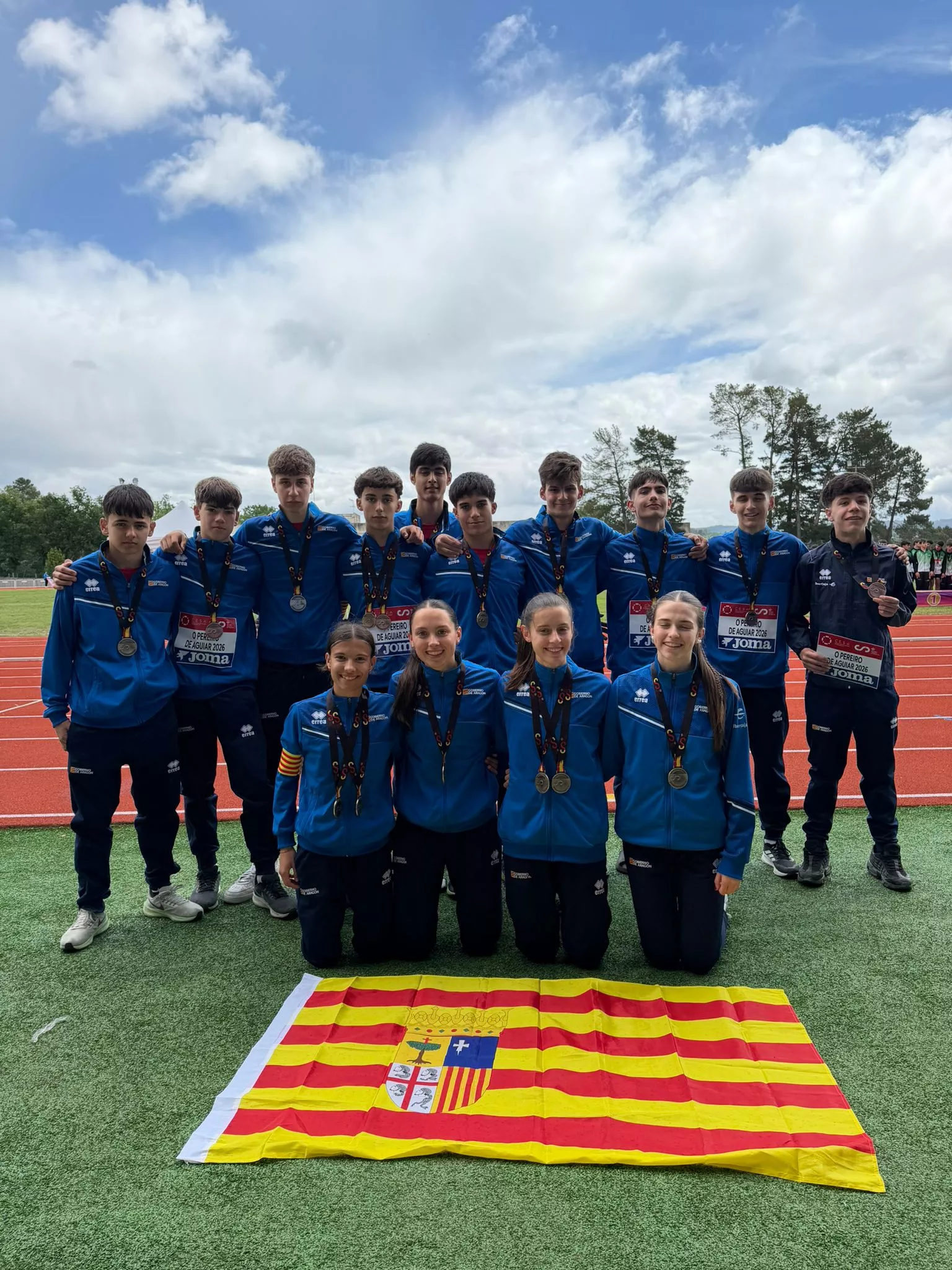 Medallistas aragoneses en Orense