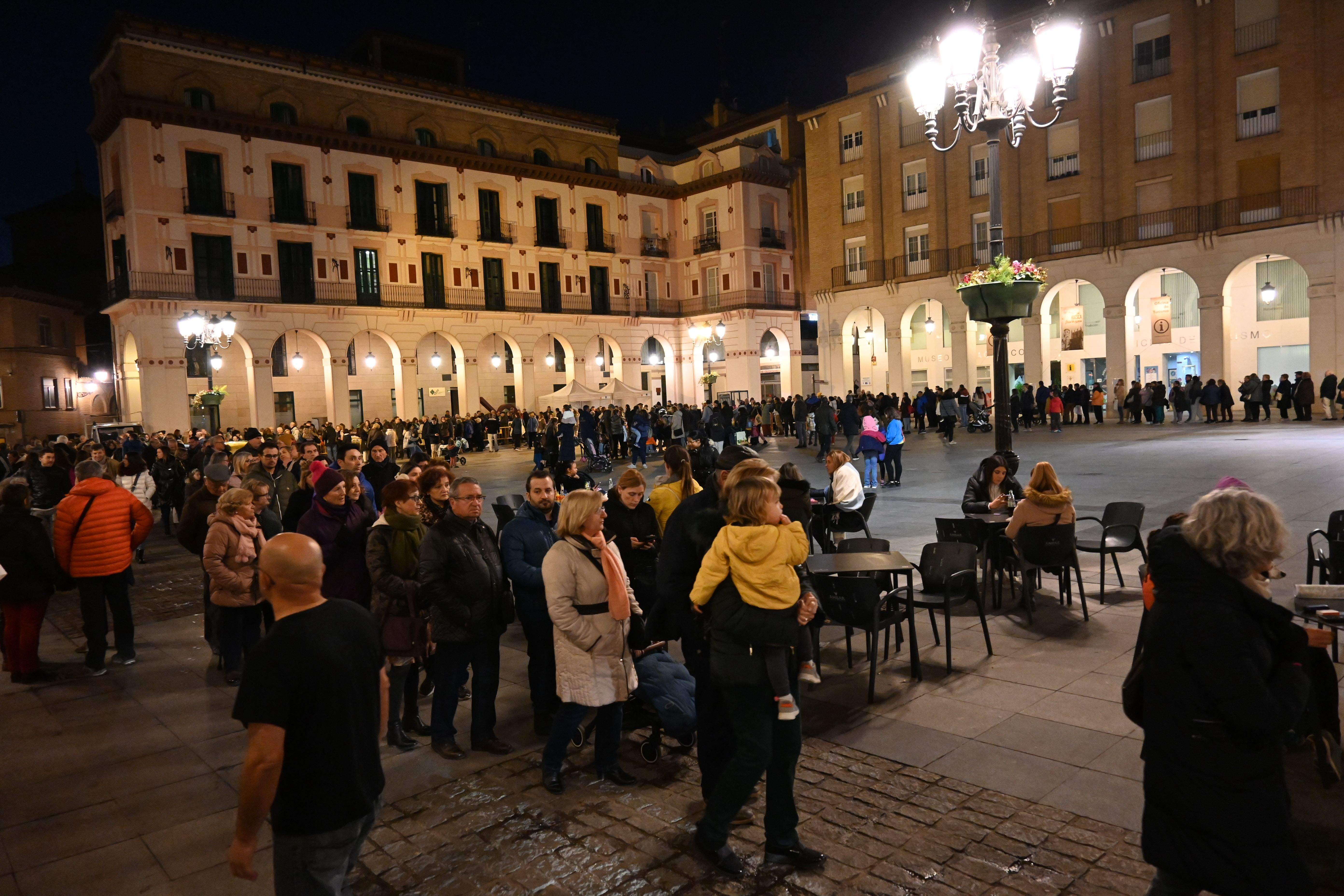 Celebración del Jueves Lardero en Huesca. Foto: Carlos Jalle