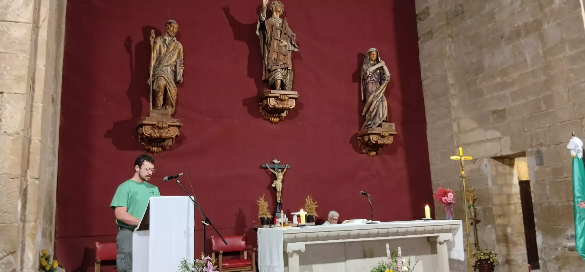 Romería de los Siete Lugares, en el Santuario de Loreto