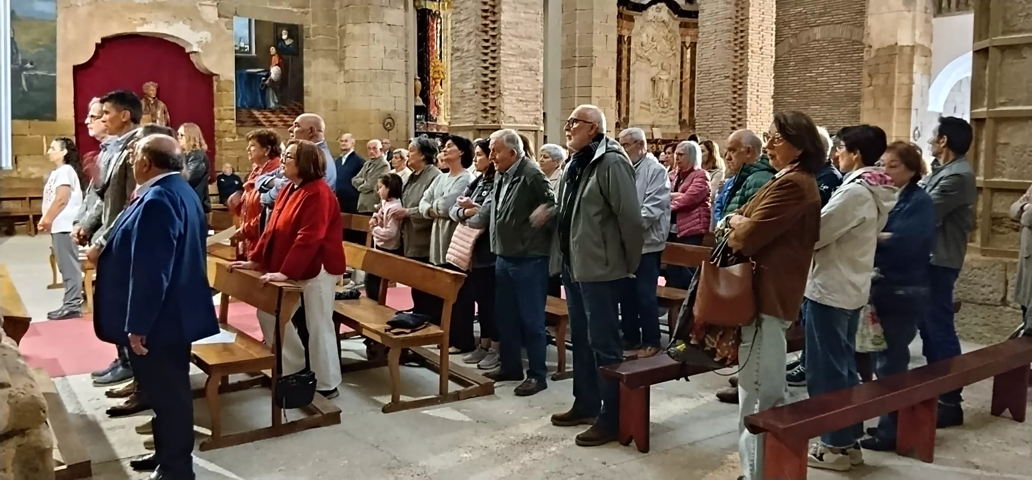Romería de los Siete Lugares, en el Santuario de Loreto