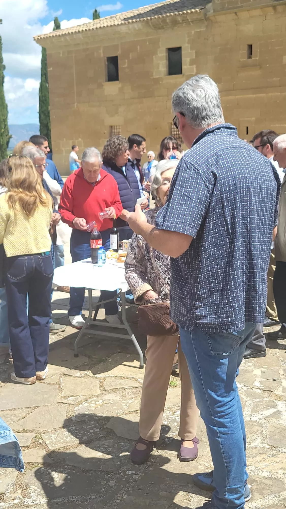 Romería de los Siete Lugares, en el Santuario de Loreto