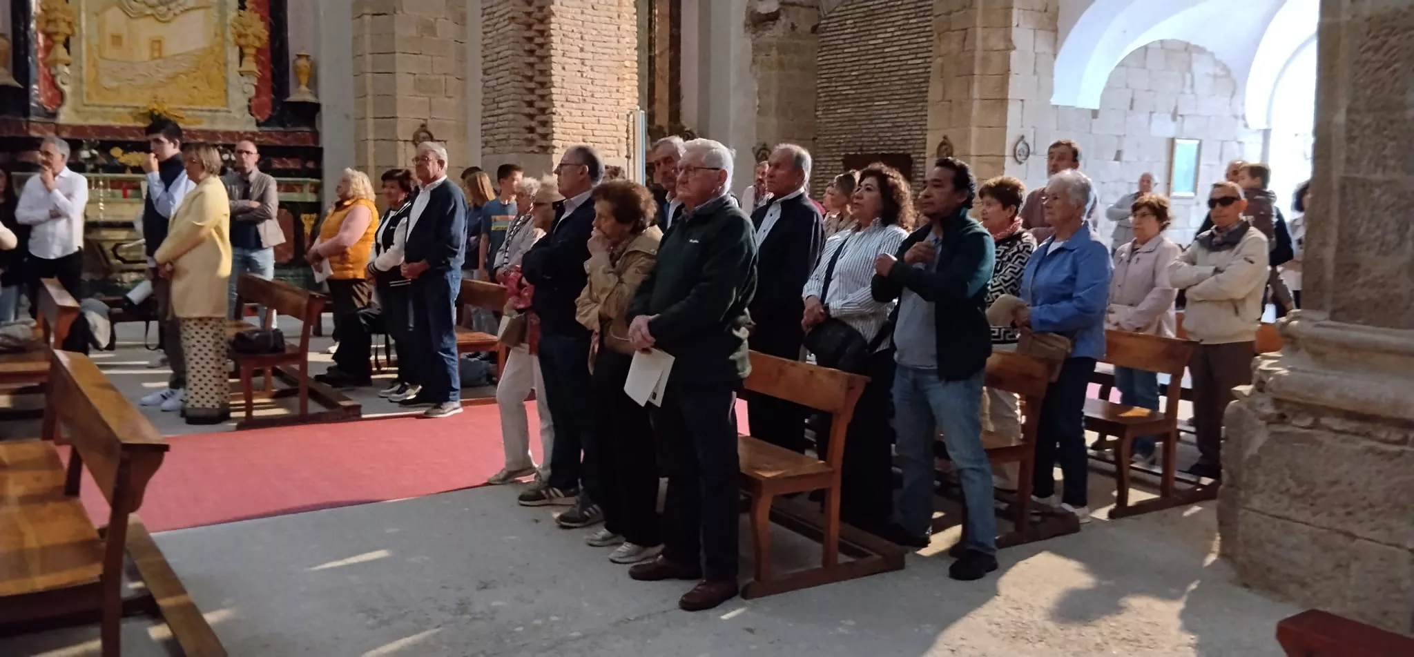 Romería de los Siete Lugares, en el Santuario de Loreto