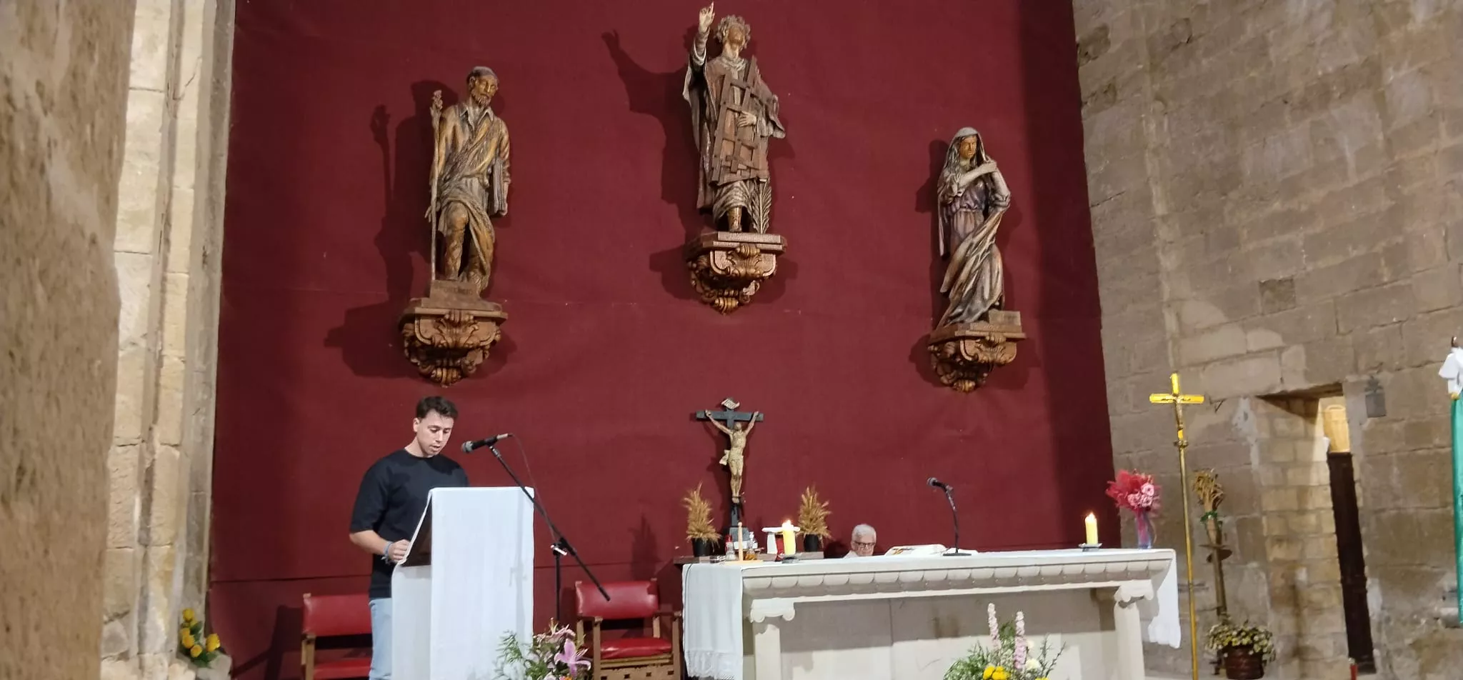 Romería de los Siete Lugares, en el Santuario de Loreto