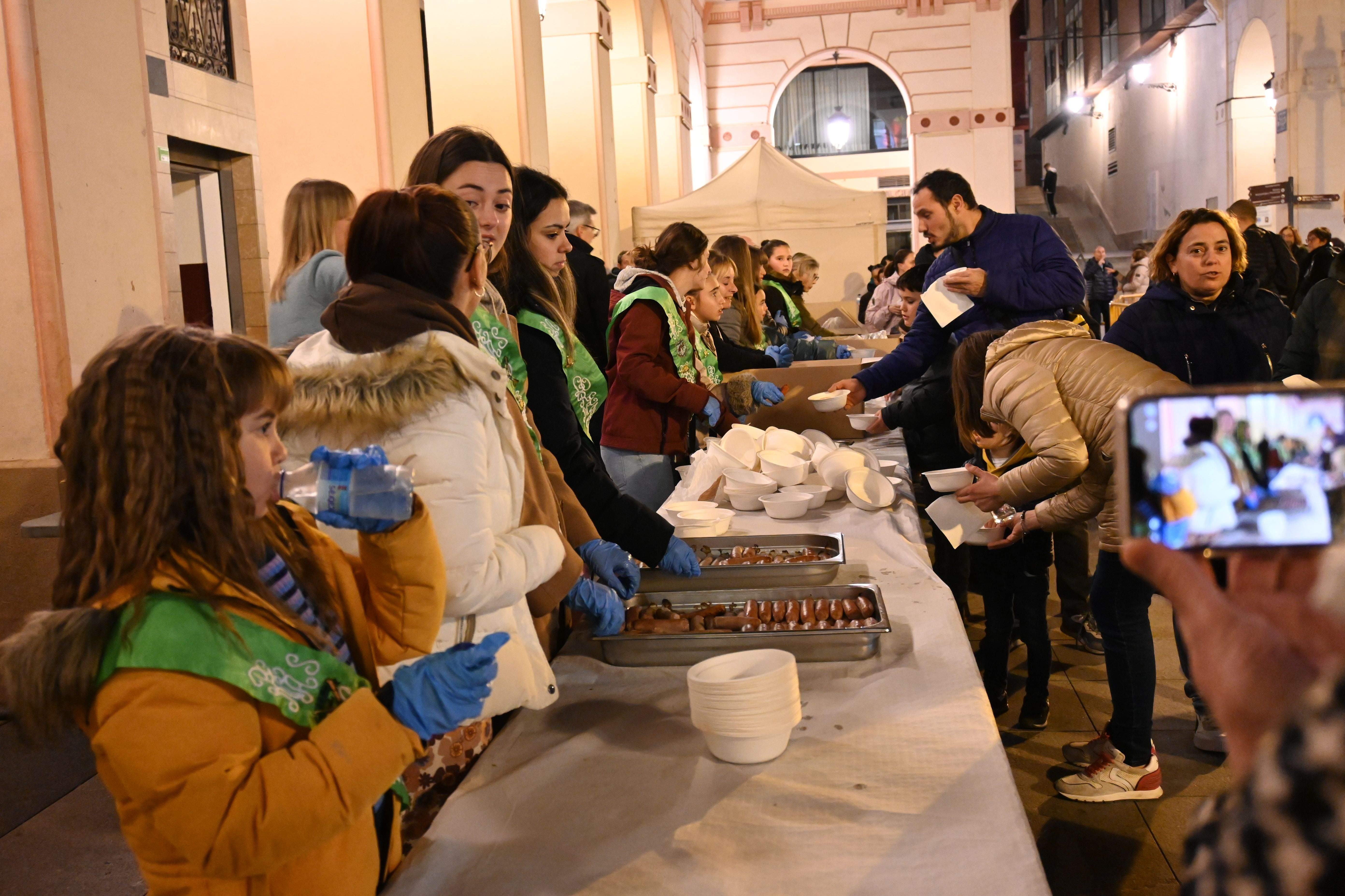 Celebración del Jueves Lardero en Huesca. Foto: Carlos Jalle