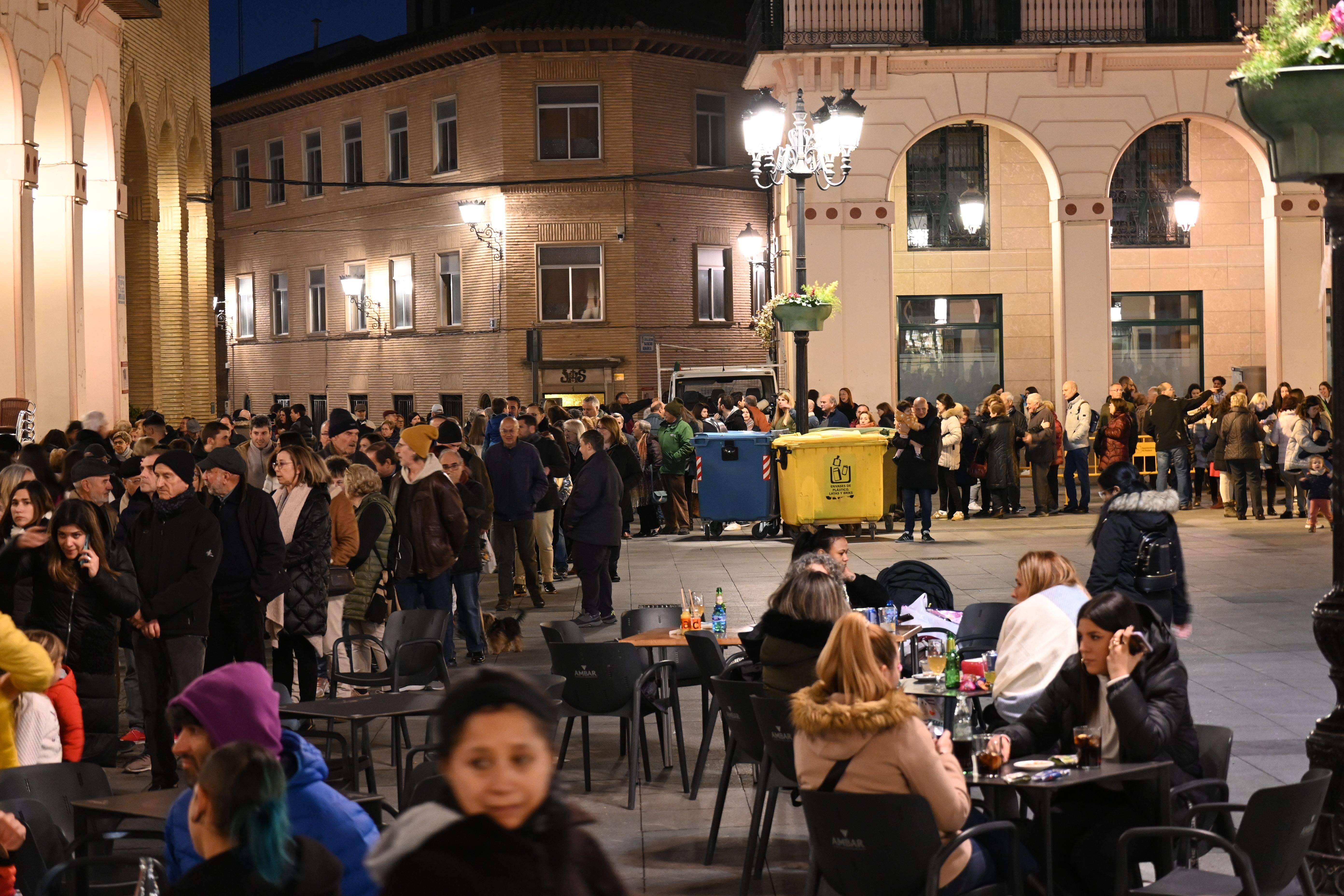 Celebración del Jueves Lardero en Huesca. Foto: Carlos Jalle