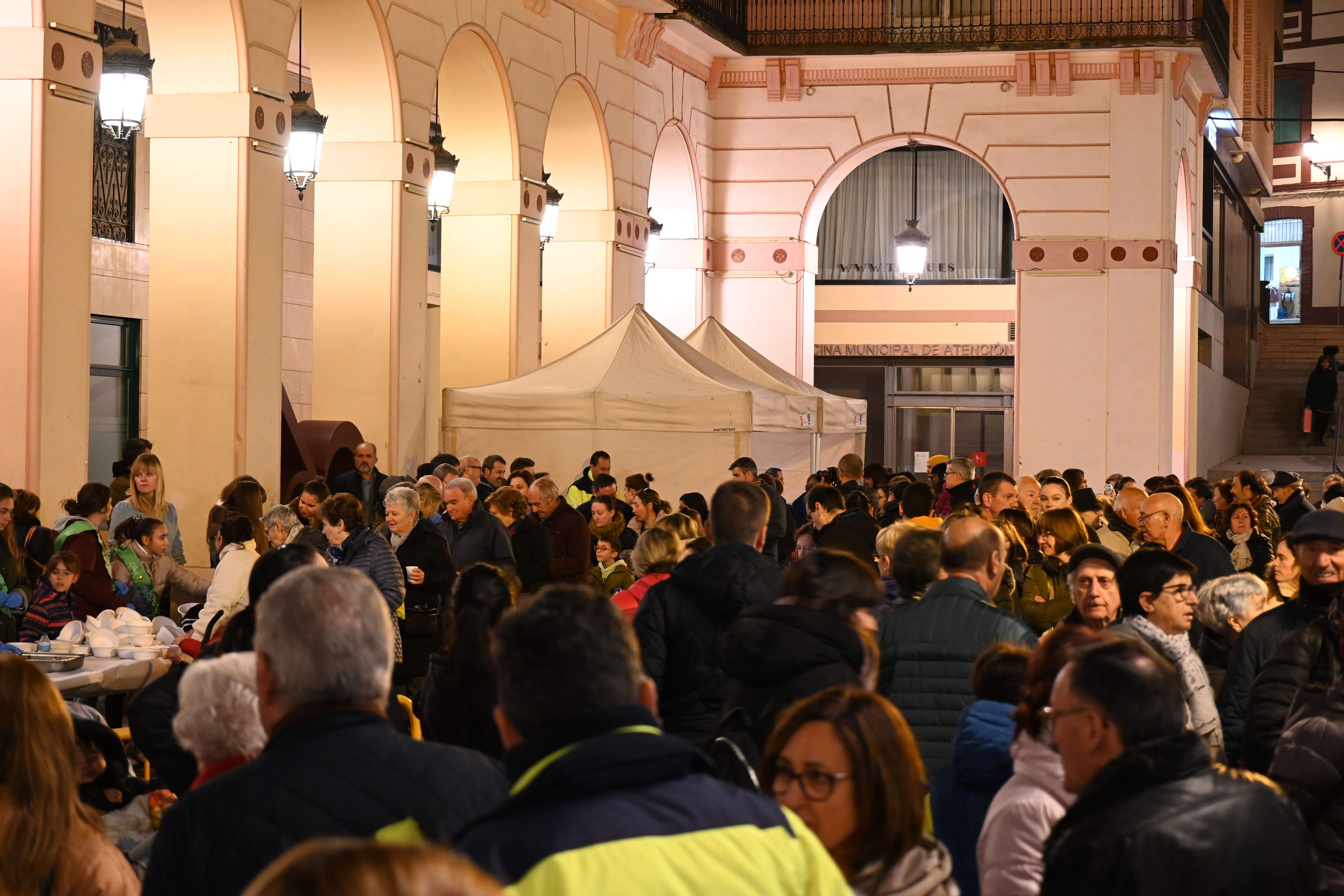 Celebración del Jueves Lardero en Huesca. Foto: Carlos Jalle