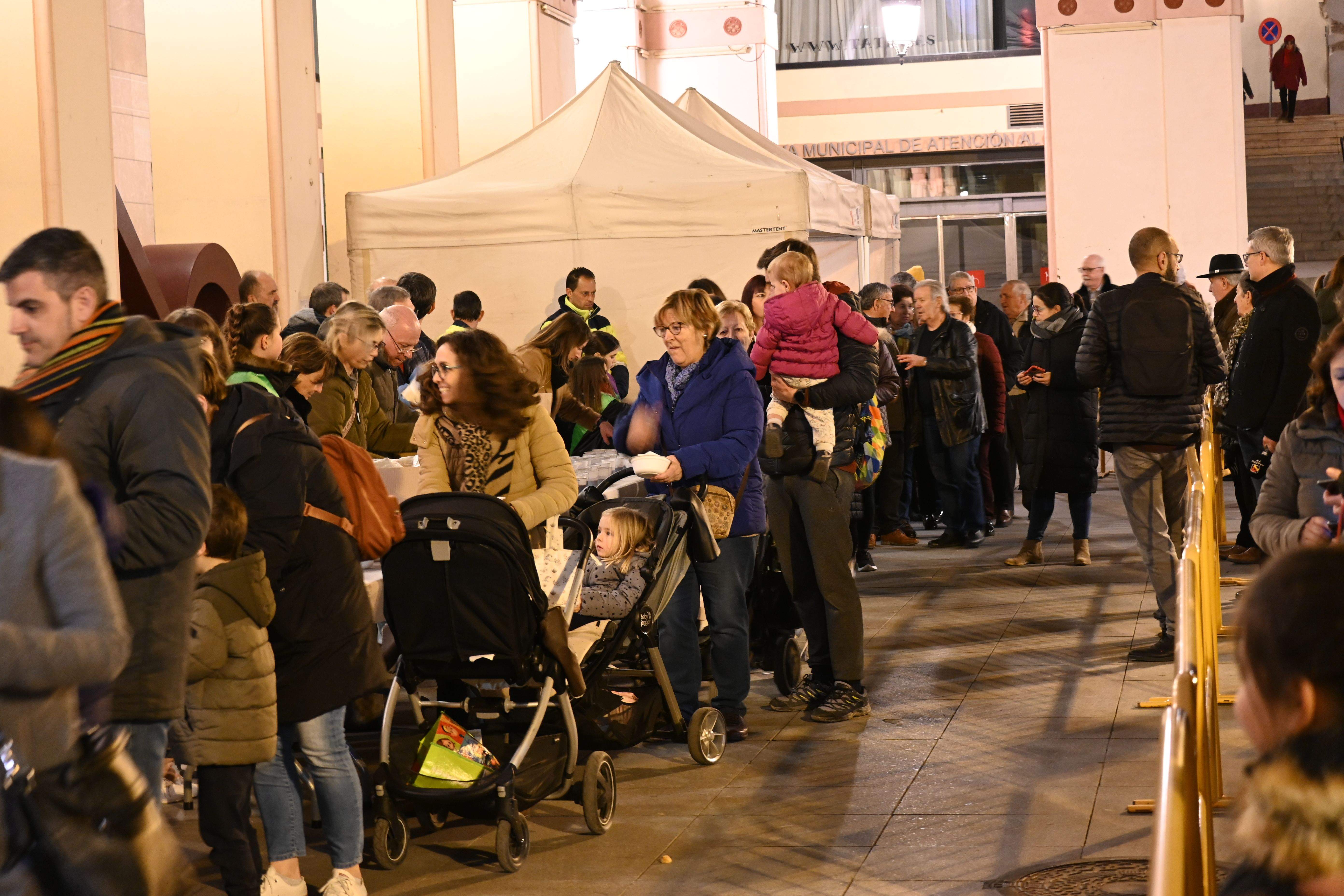 Celebración del Jueves Lardero en Huesca. Foto: Carlos Jalle