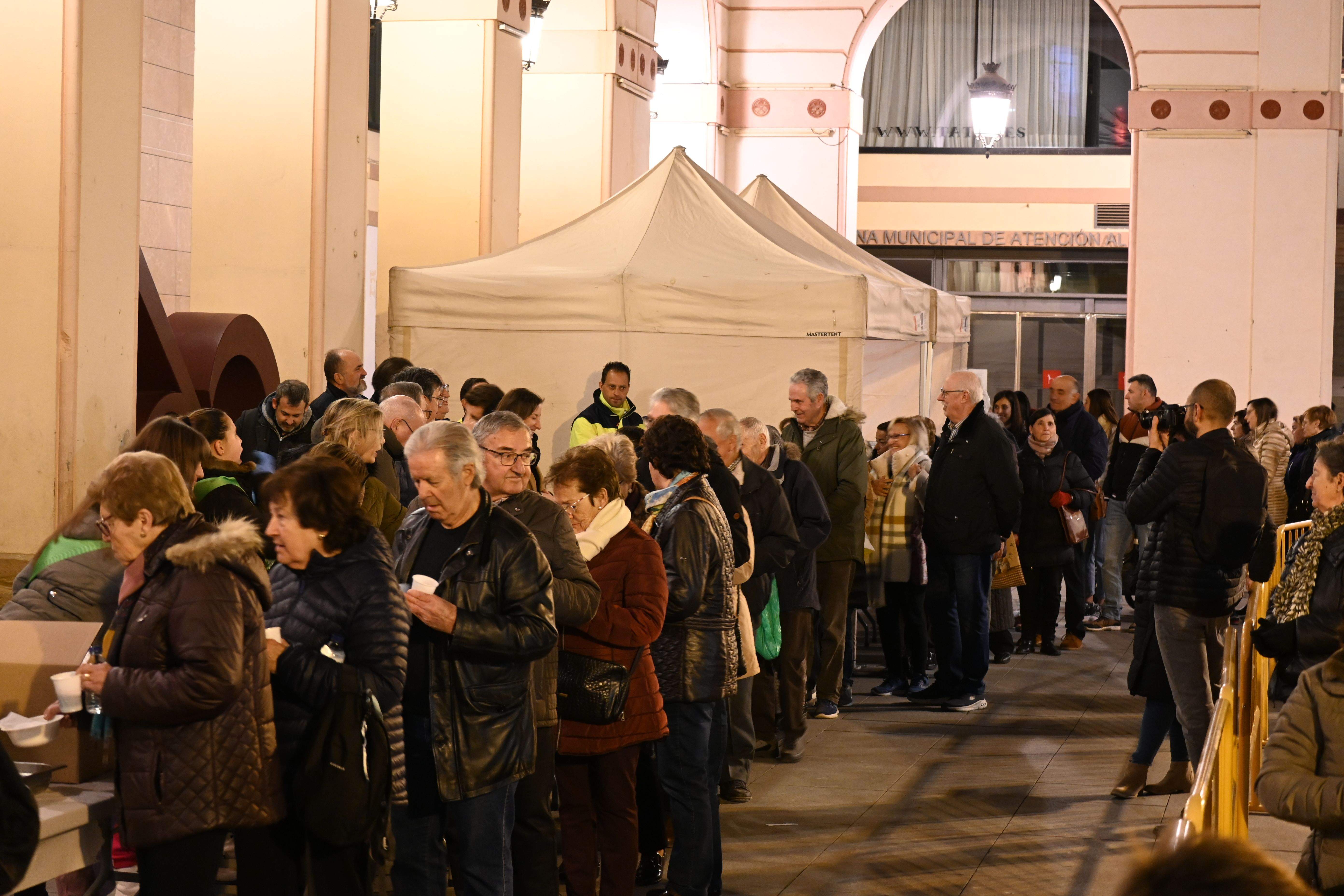 Celebración del Jueves Lardero en Huesca. Foto: Carlos Jalle