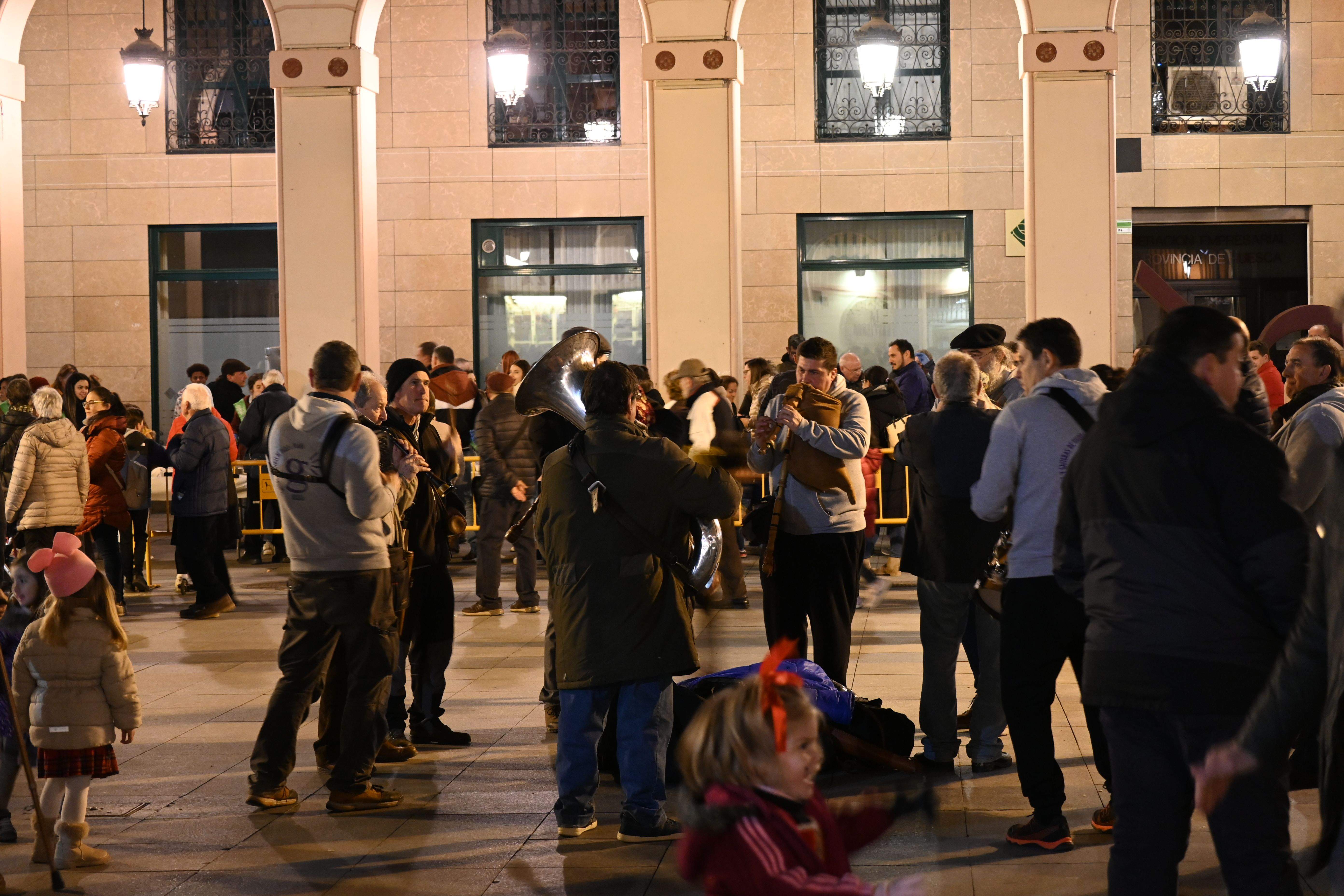 Celebración del Jueves Lardero en Huesca. Foto: Carlos Jalle