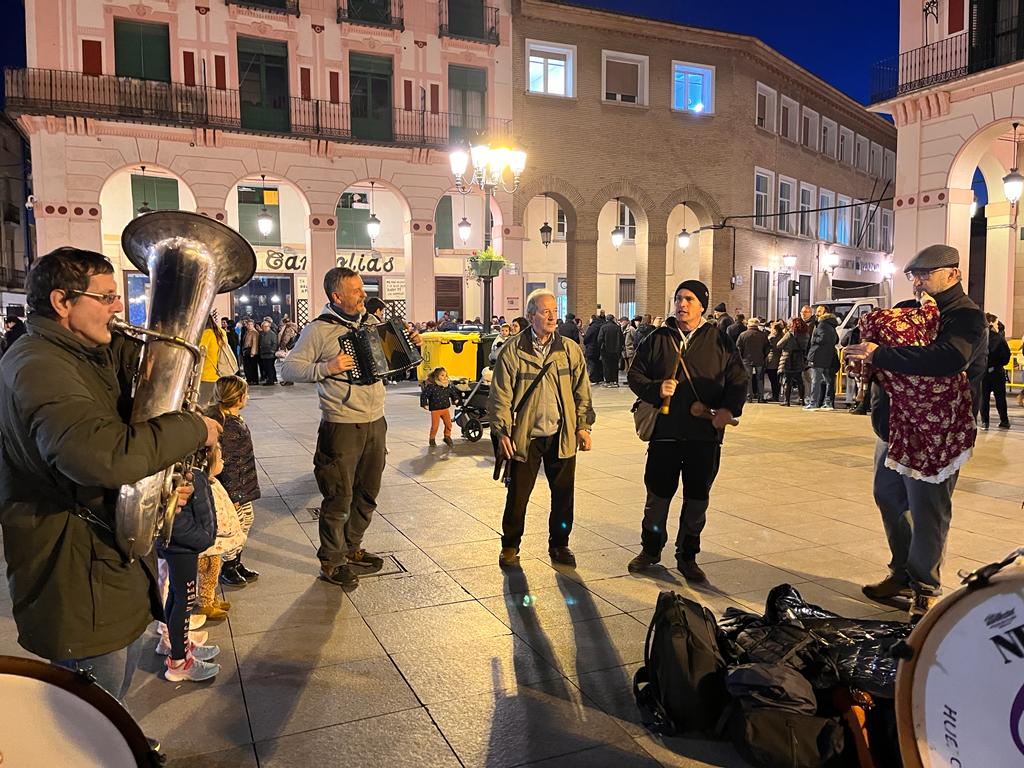 Celebración del Jueves Lardero en Huesca.