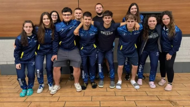 La Escuela Ibón contó con cuatro judocas en el Campeonato Universitario. La Escuela Ibón contó con cuatro judocas en el Campeonato Universitario.