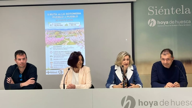 Iván Jaime, Susana Magán, María Isabel Bailo y Javier Cruchaga. Foto Mercedes Manterola