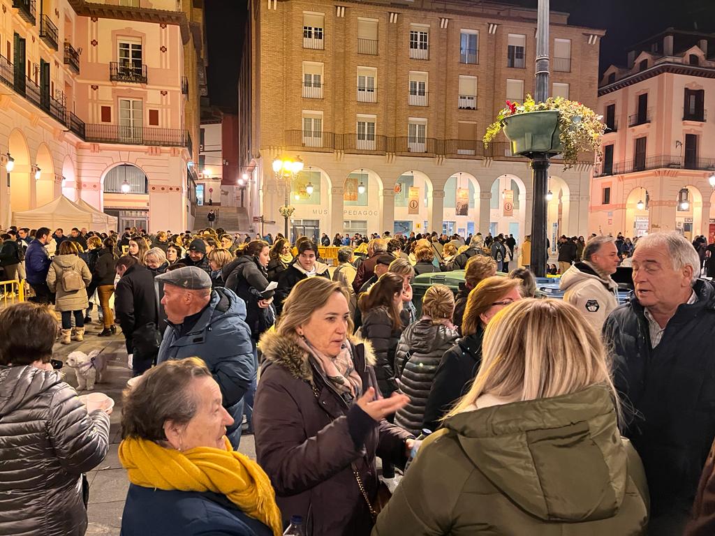 Celebración del Jueves Lardero en Huesca.