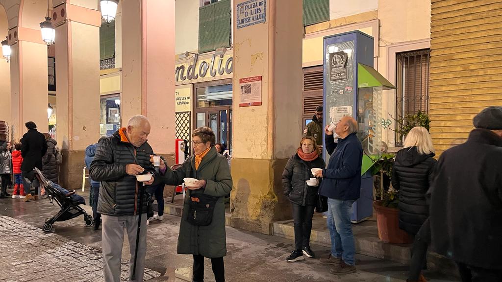 Celebración del Jueves Lardero en Huesca.