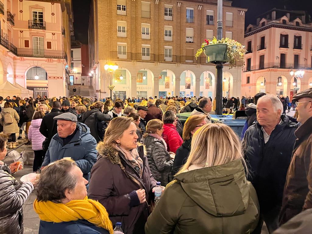 Celebración del Jueves Lardero en Huesca.