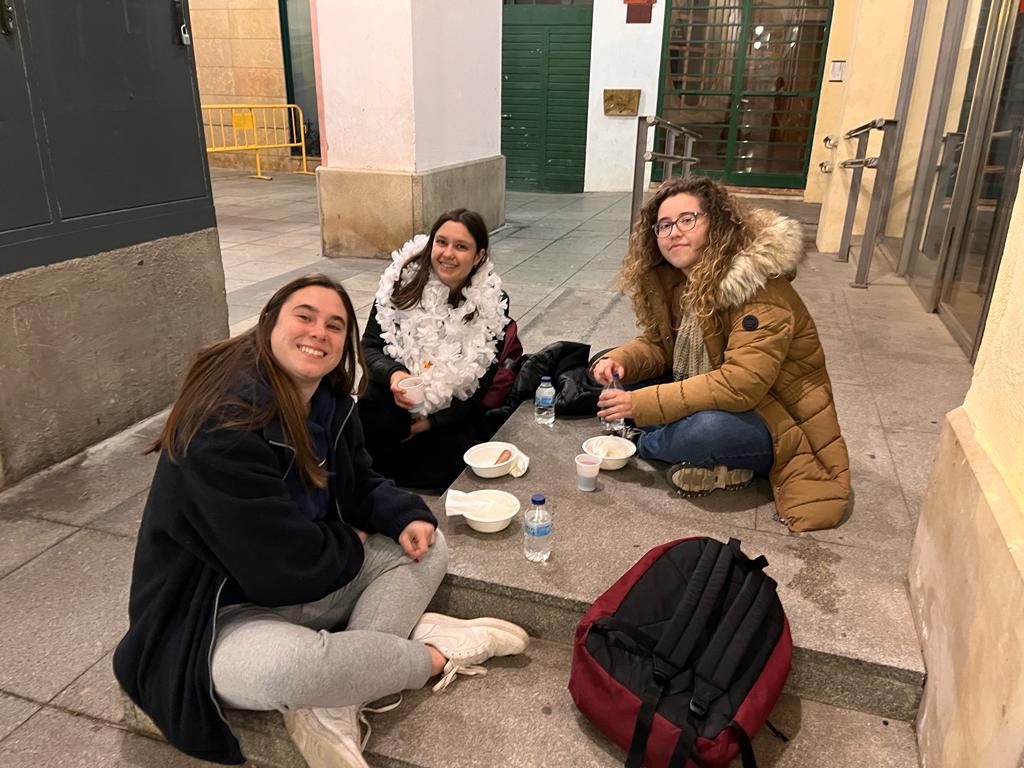 Celebración del Jueves Lardero en Huesca.